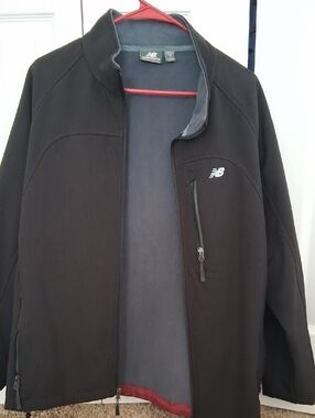 New Balance Men's Black Performance Softshell Jacket